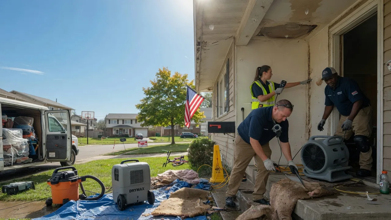 Water Damage Restoration in Johnston City, IL near me